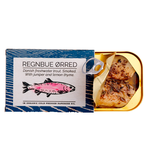 Fangst regnbueørred